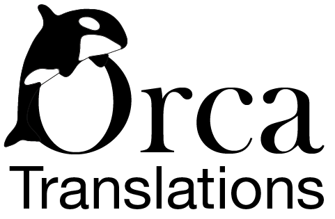 Orca Translations Logo Orca Translations Logo
